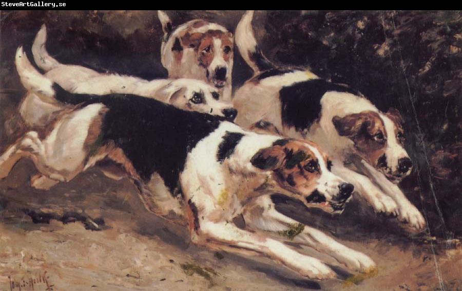 Johannes Frederik Hulk Some Dogs